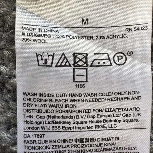 Banana Republic Black and Gray Striped Sweater - Picture 10 of 10